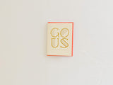 Go Us - Anniversary -  Dahlia Press Greeting Card